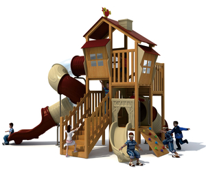 Wooden Playground Wooden Magic House Series HD-MMF017-21394