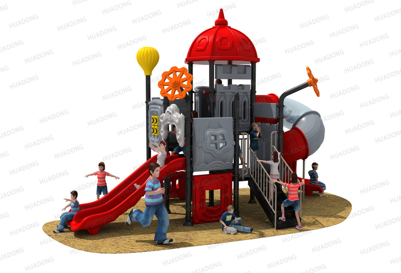 European and Korea Castle Outdoor Playground Kid Slide HD-HOH009-21084
