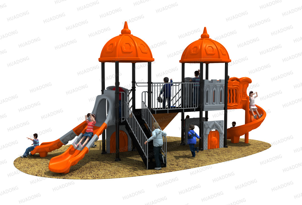 European and Korea Castle Outdoor Playground Kid Slide HD-HOH012-21084