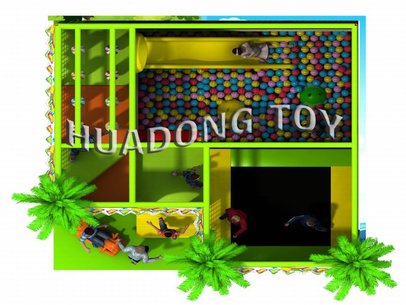 Indoor playground Virgin Forest HD15B-054D