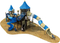 European and Korea Castle Outdoor Playground Kid Slide HD-HOH013-21080
